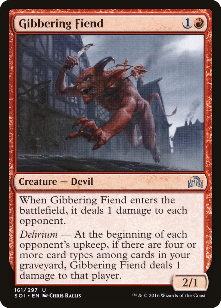 Gibbering Fiend · Shadows over Innistrad