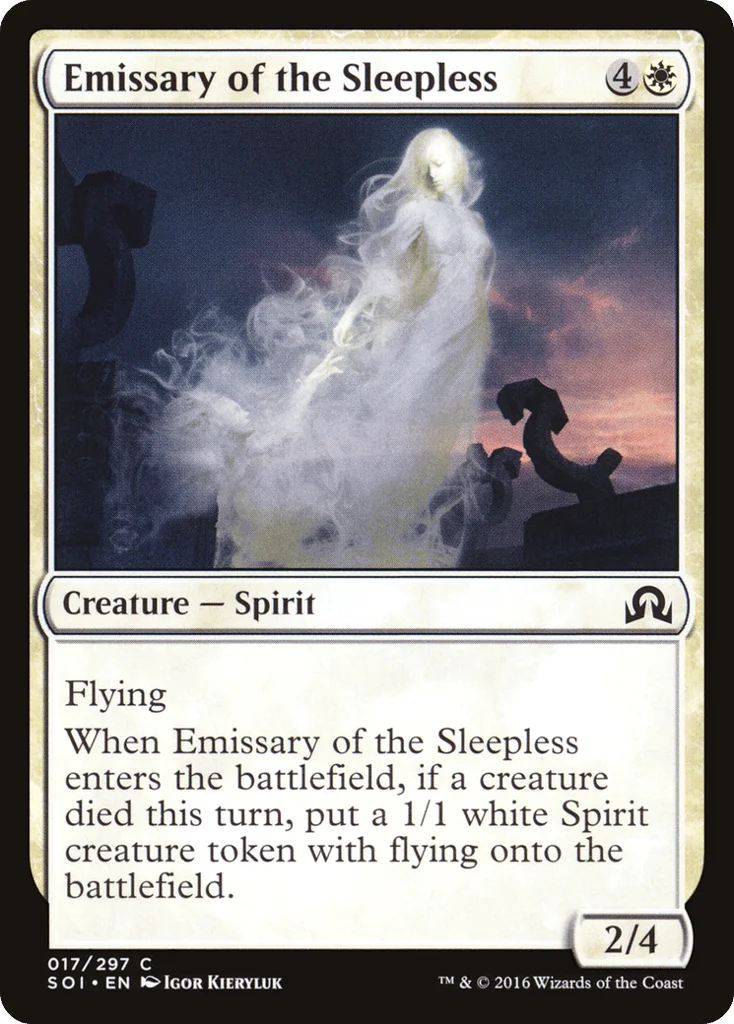 Emissary of the Sleepless · Shadows over Innistrad