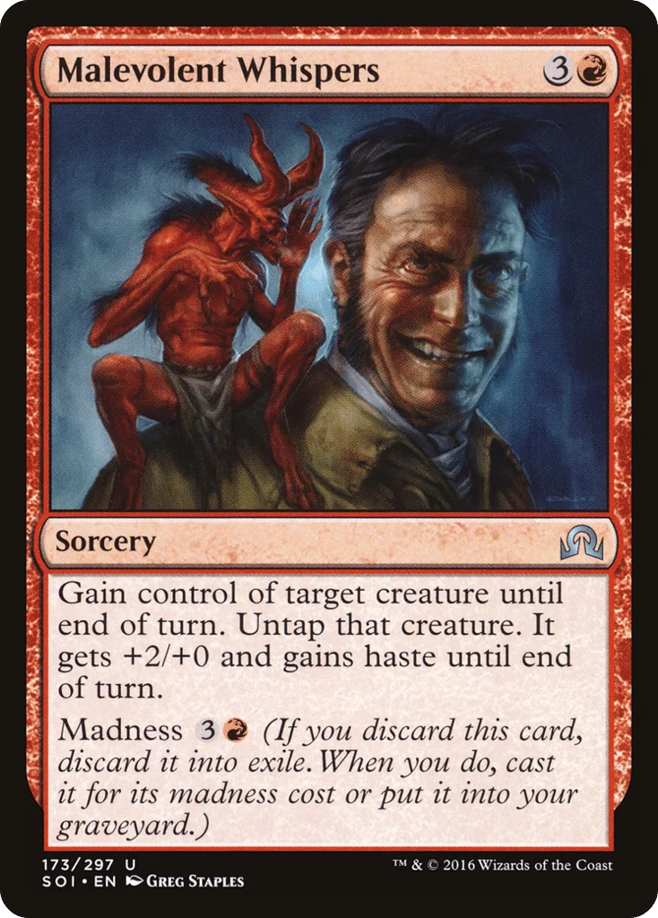 Malevolent Whispers · Shadows over Innistrad
