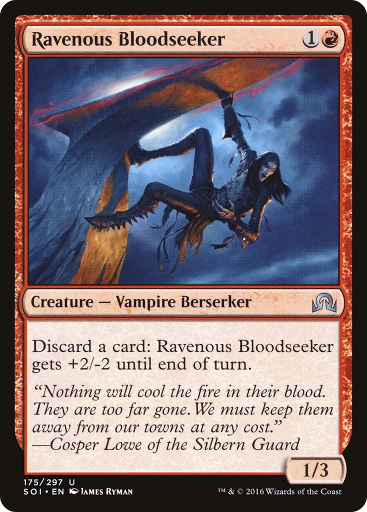 Ravenous Bloodseeker · Shadows over Innistrad