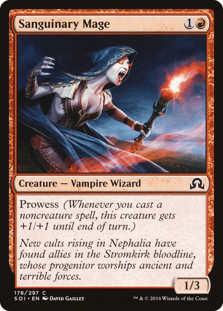 Sanguinary Mage · Shadows over Innistrad