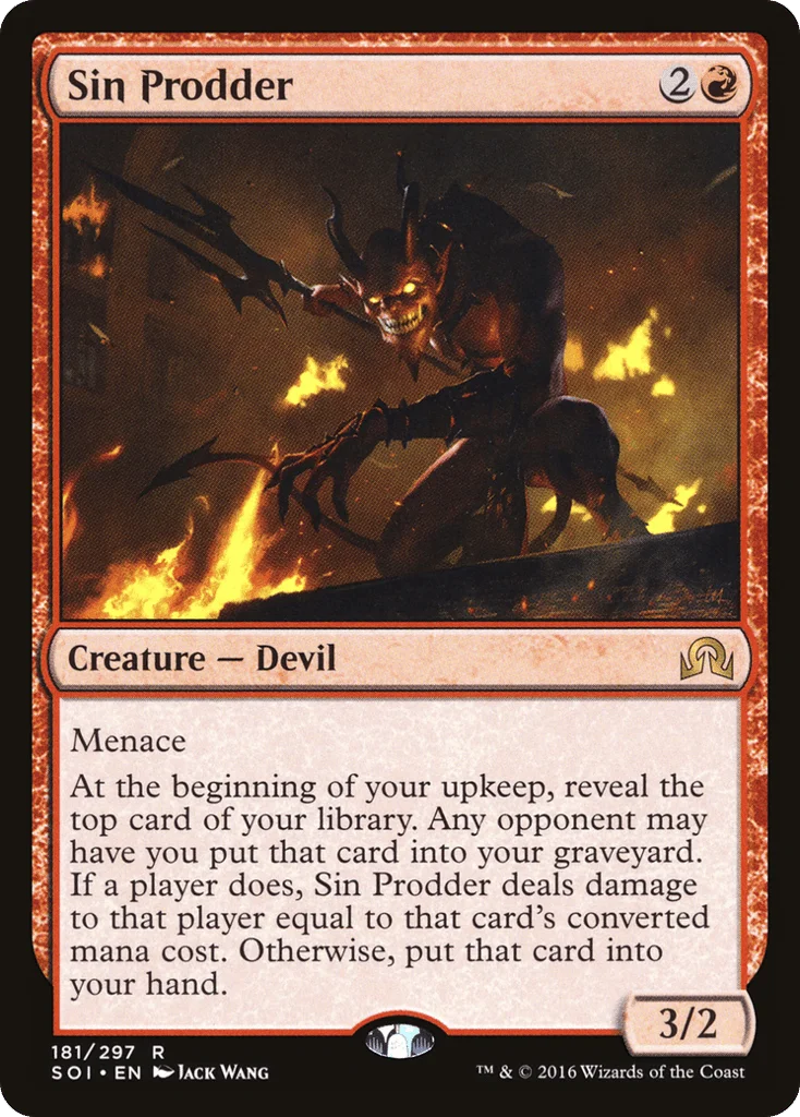 Sin Prodder · Shadows over Innistrad
