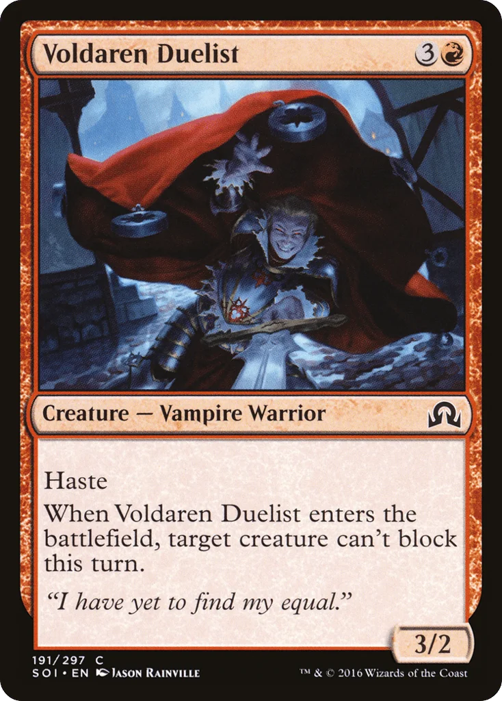 Voldaren Duelist · Shadows over Innistrad