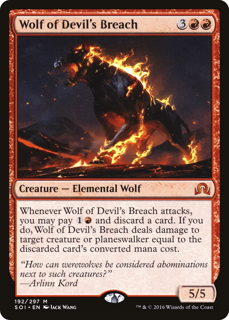Wolf of Devil's Breach · Shadows over Innistrad