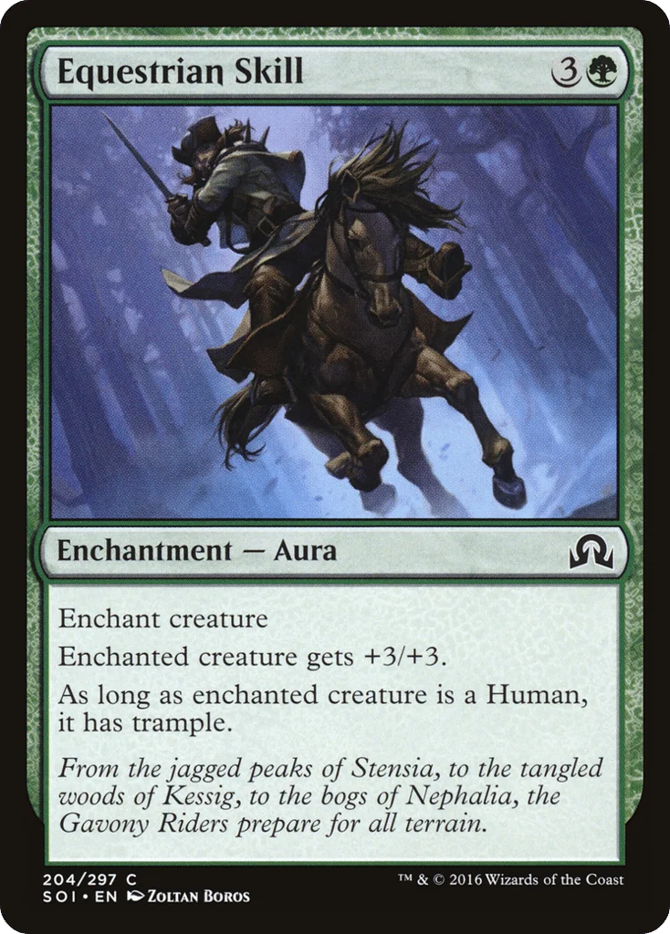 Equestrian Skill · Shadows over Innistrad