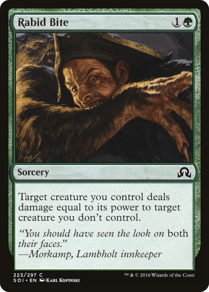 Rabid Bite · Shadows over Innistrad