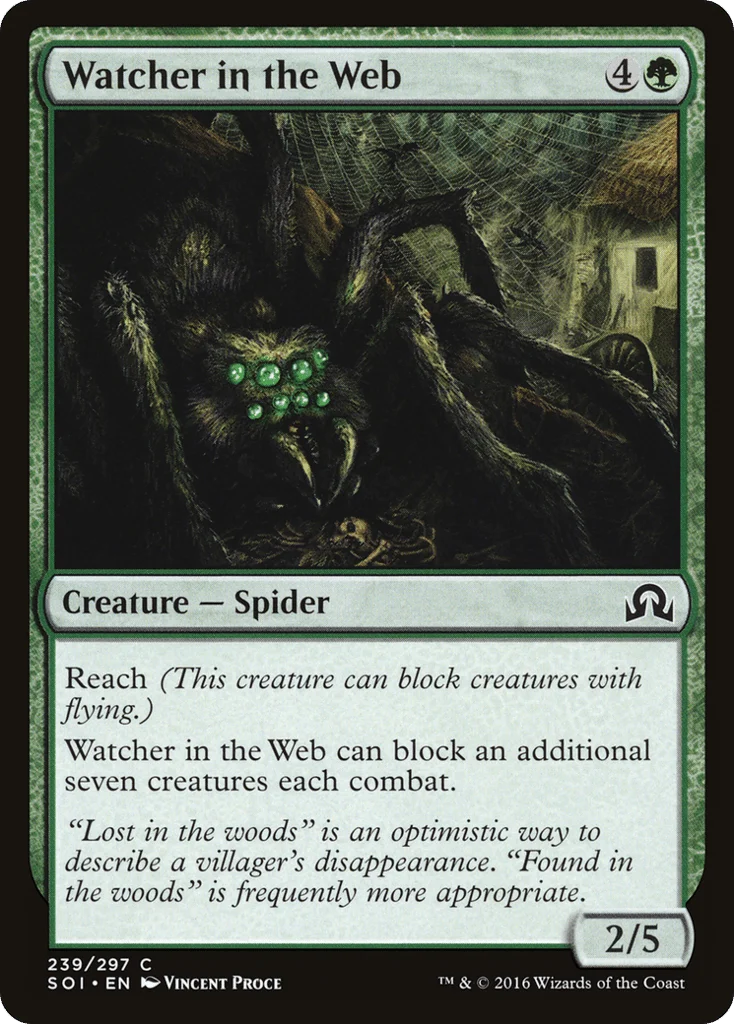 Watcher in the Web · Shadows over Innistrad