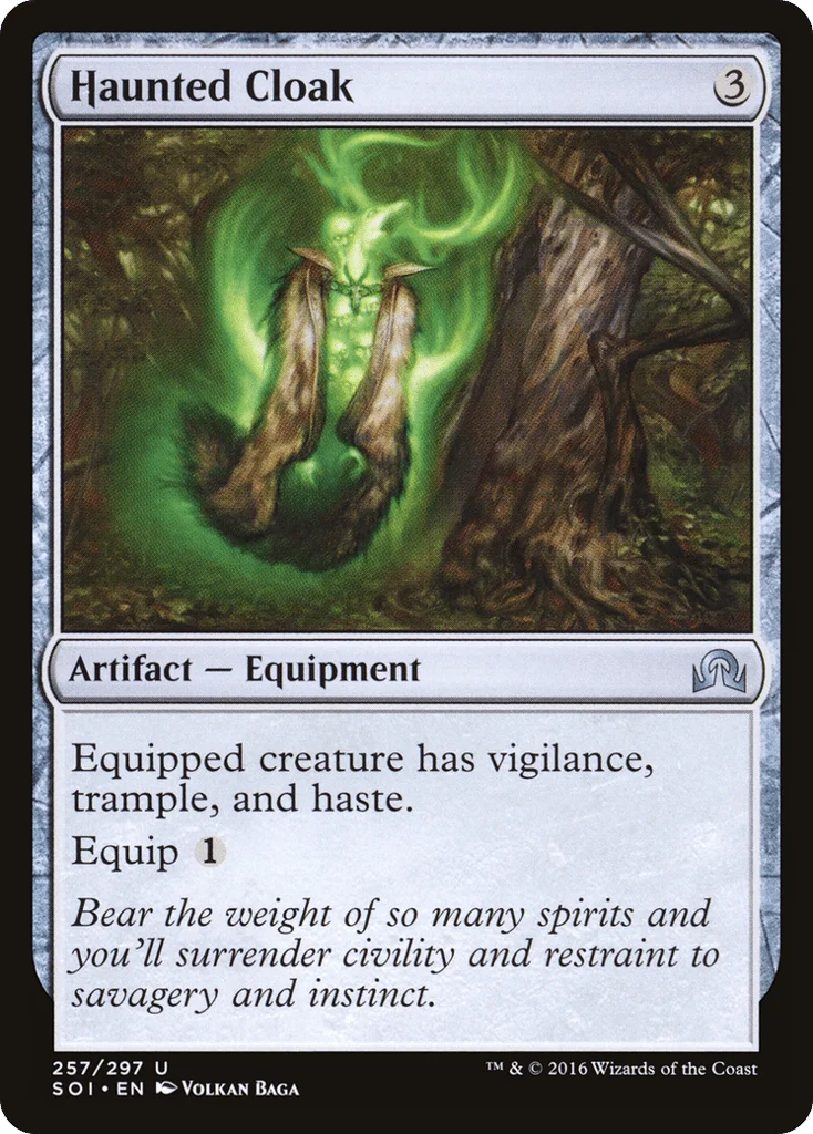 Haunted Cloak · Shadows over Innistrad