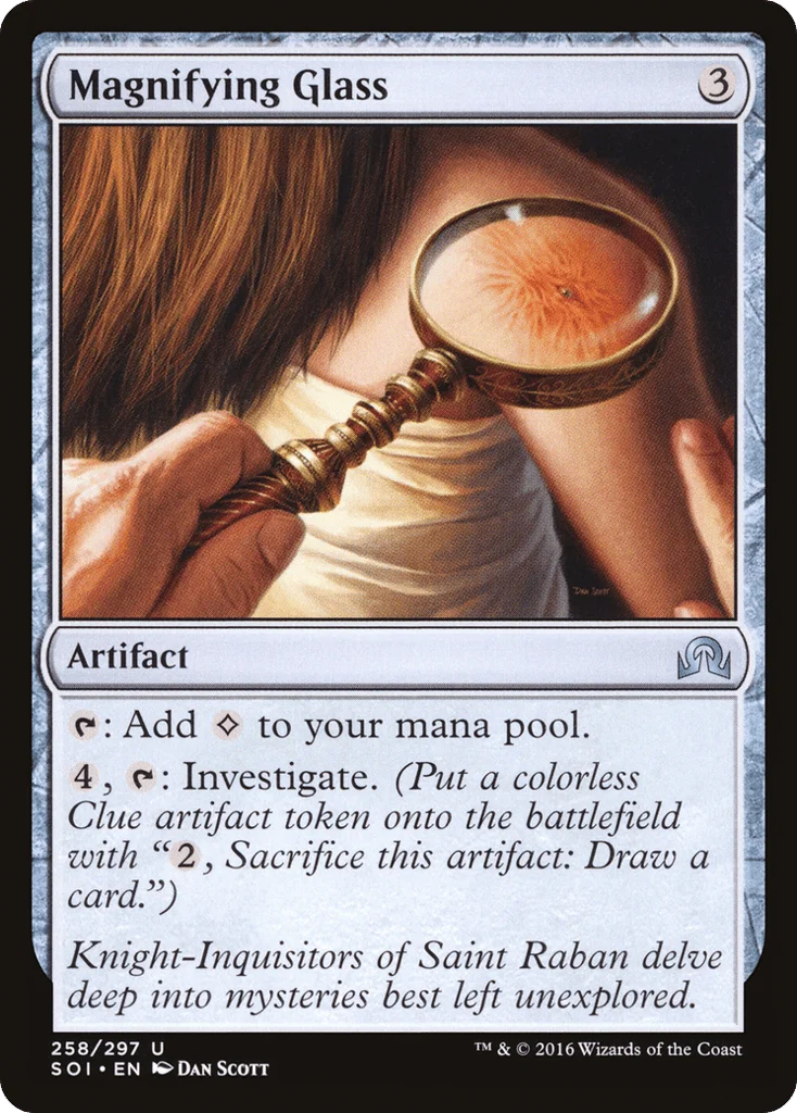 Magnifying Glass · Shadows over Innistrad