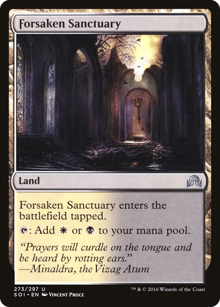 Forsaken Sanctuary · Shadows over Innistrad