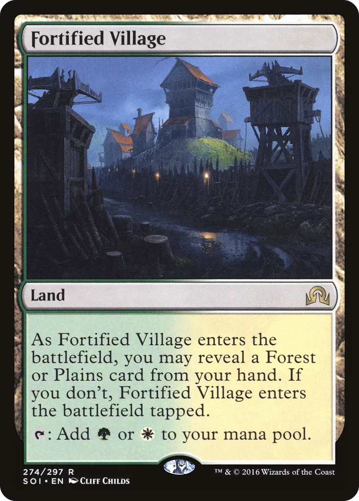Fortified Village · Shadows over Innistrad