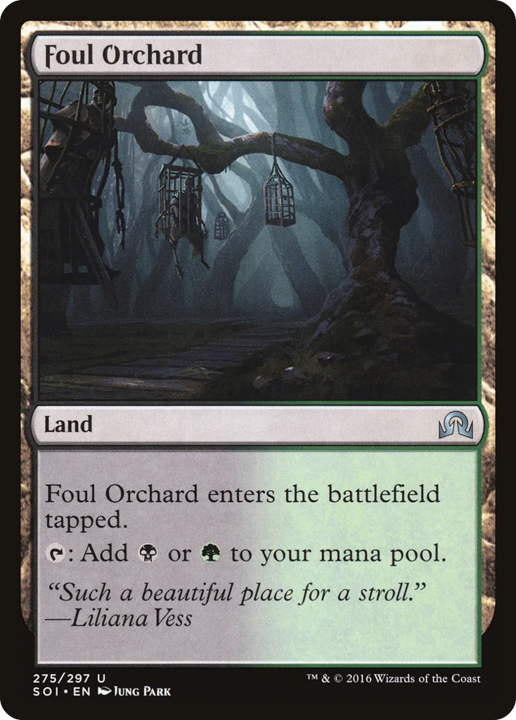 Foul Orchard · Shadows over Innistrad