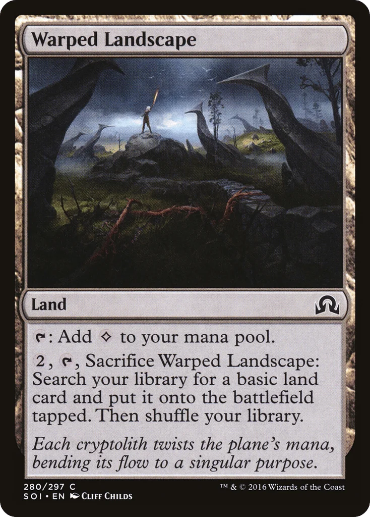 Warped Landscape · Shadows over Innistrad