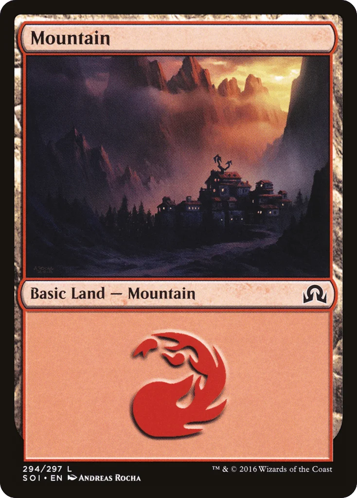 Mountain · Shadows over Innistrad