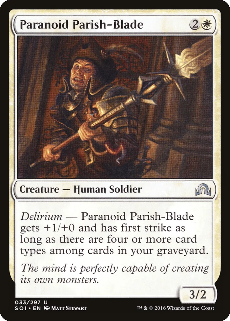 Paranoid Parish-Blade · Shadows over Innistrad