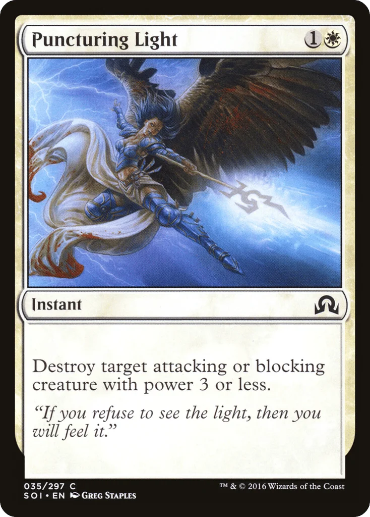 Puncturing Light · Shadows over Innistrad