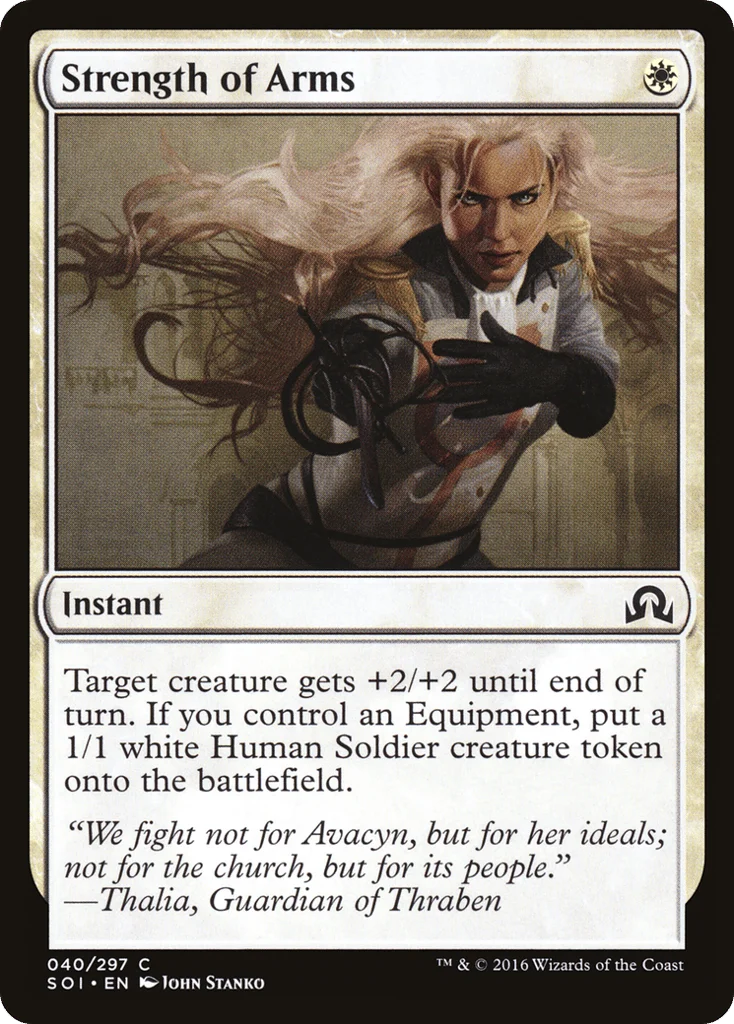 Strength of Arms · Shadows over Innistrad