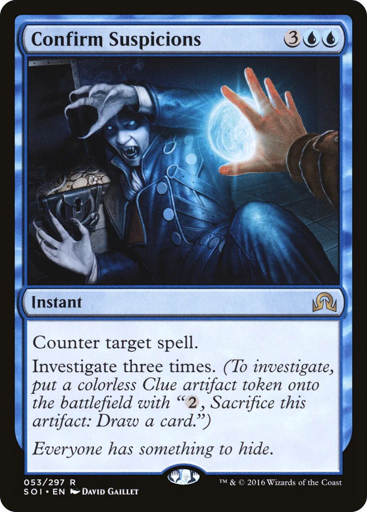 Confirm Suspicions · Shadows over Innistrad