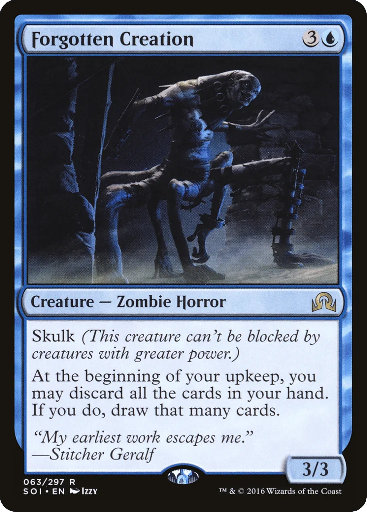 Forgotten Creation · Shadows over Innistrad