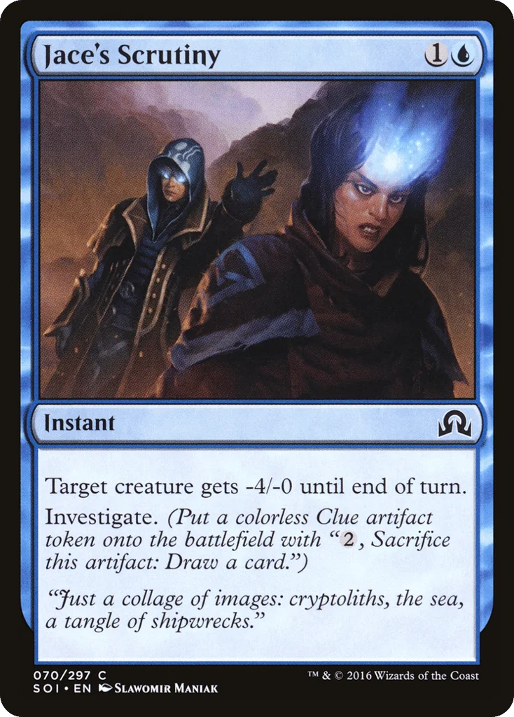 Jace's Scrutiny · Shadows over Innistrad