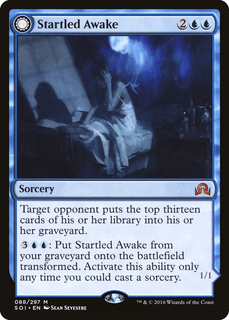 Startled Awake // Persistent Nightmare · Shadows over Innistrad