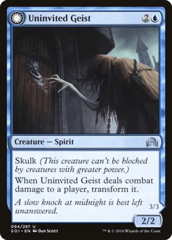 Uninvited Geist // Unimpeded Trespasser