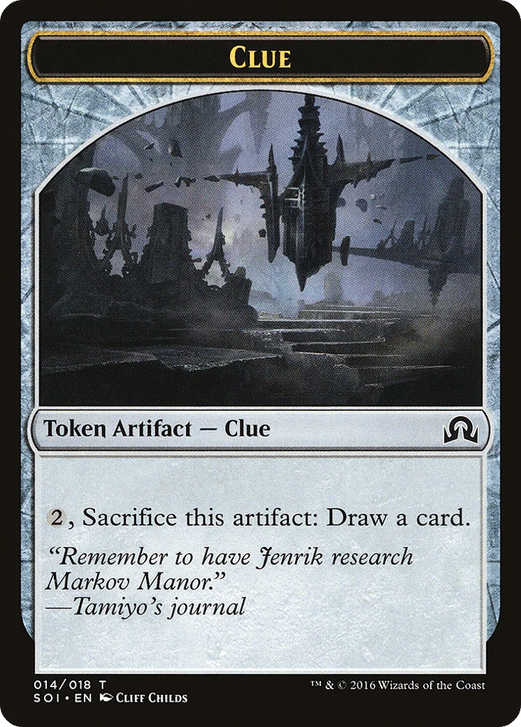 Clue · Shadows over Innistrad