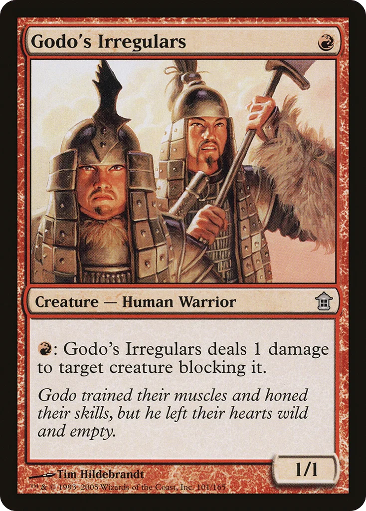 Godo's Irregulars · Saviors of Kamigawa