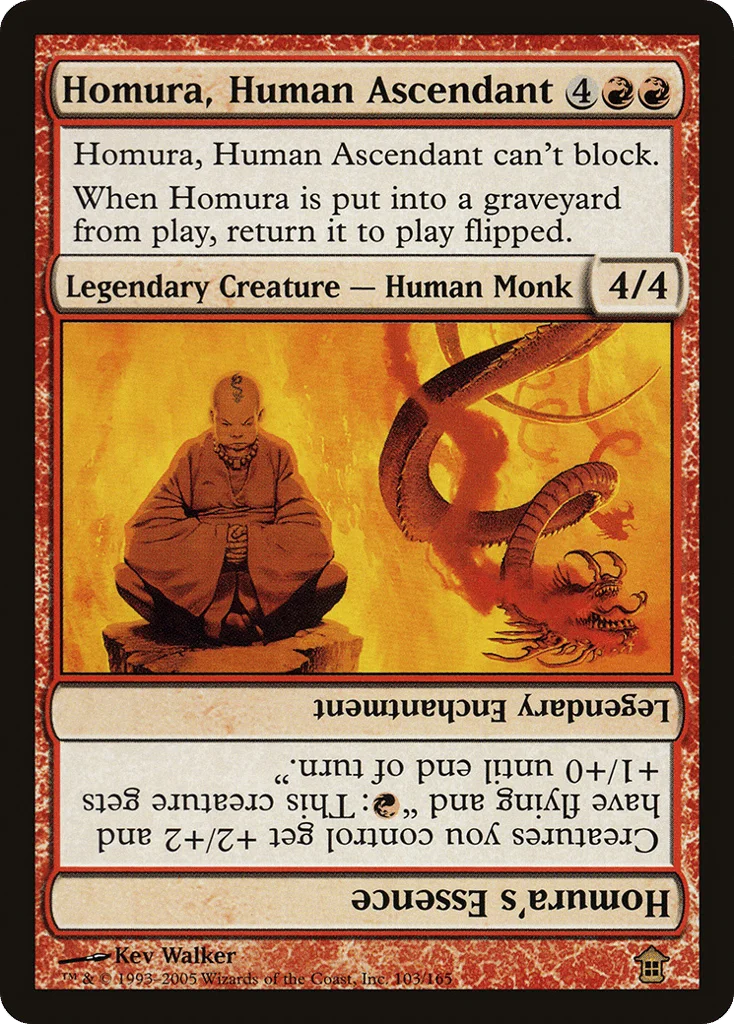 Homura, Human Ascendant // Homura's Essence · Saviors of Kamigawa
