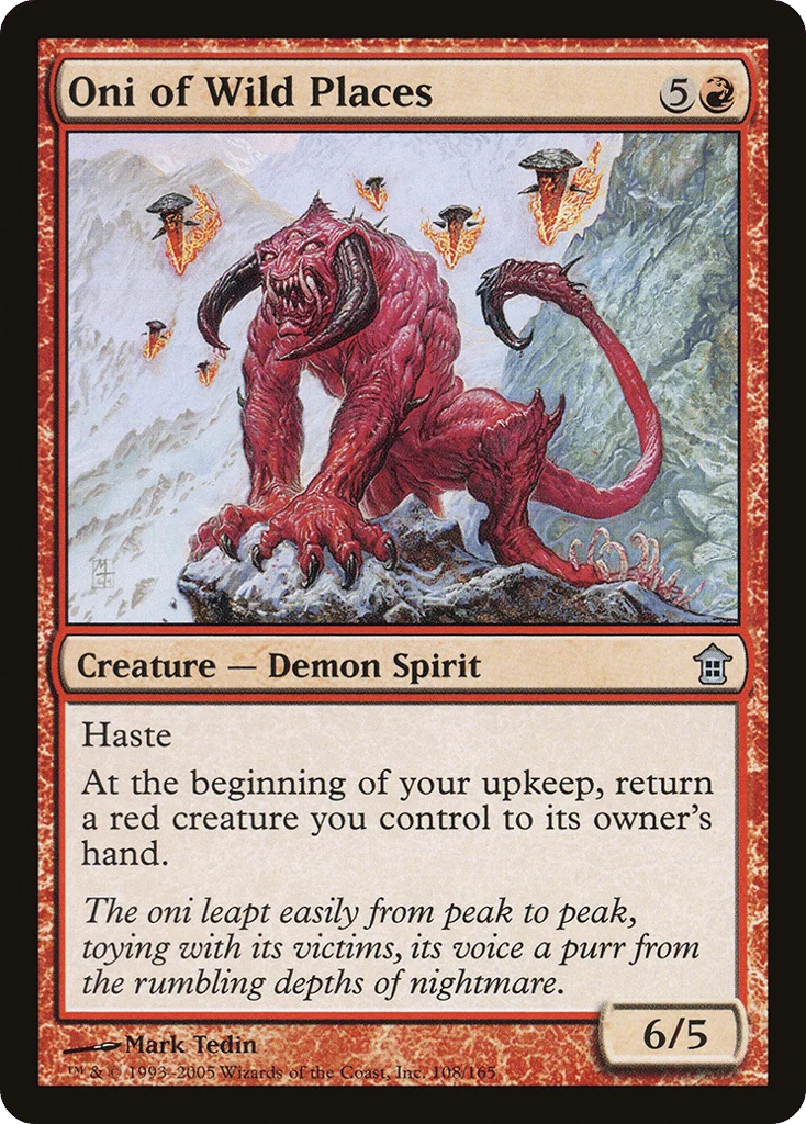 Oni of Wild Places · Saviors of Kamigawa