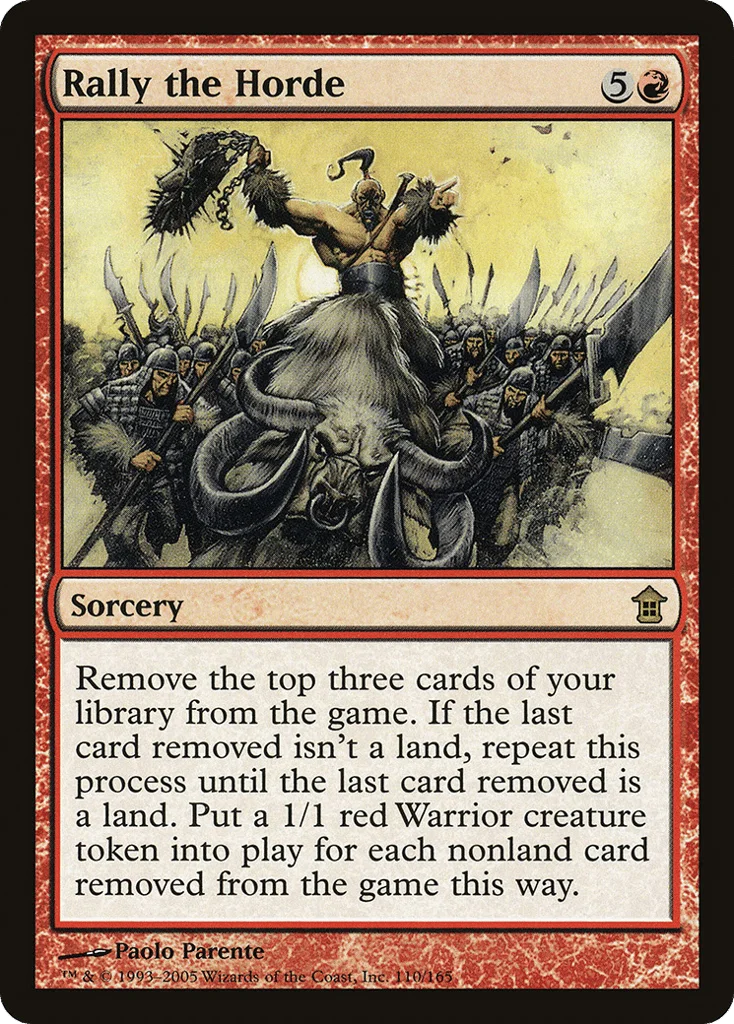 Rally the Horde · Saviors of Kamigawa