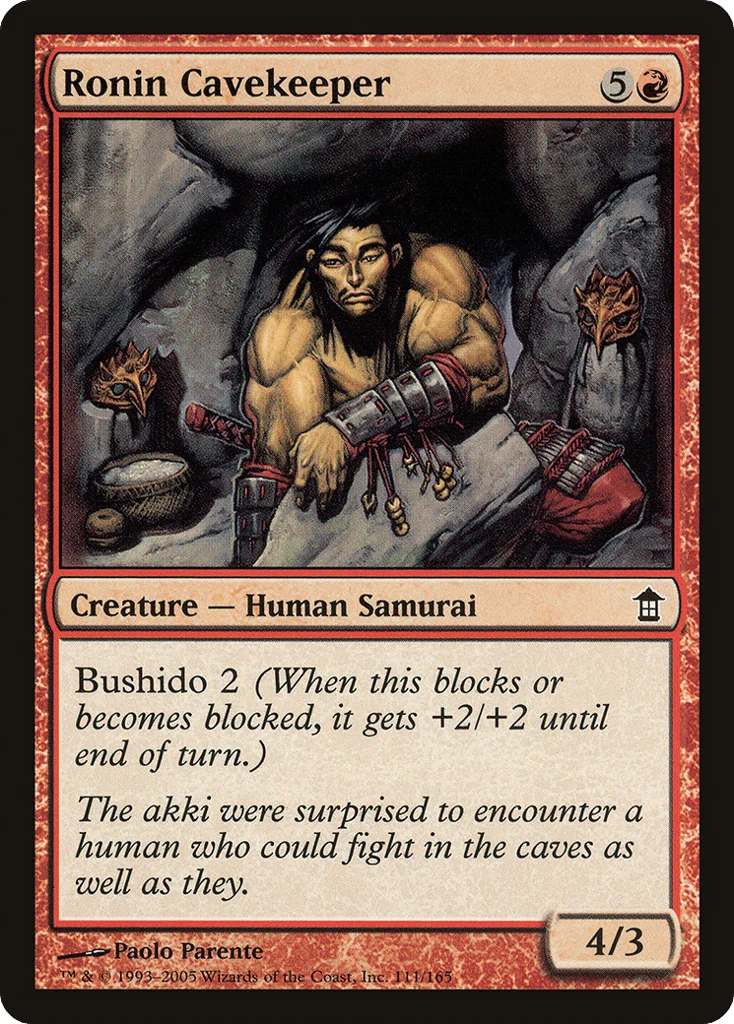 Ronin Cavekeeper · Saviors of Kamigawa