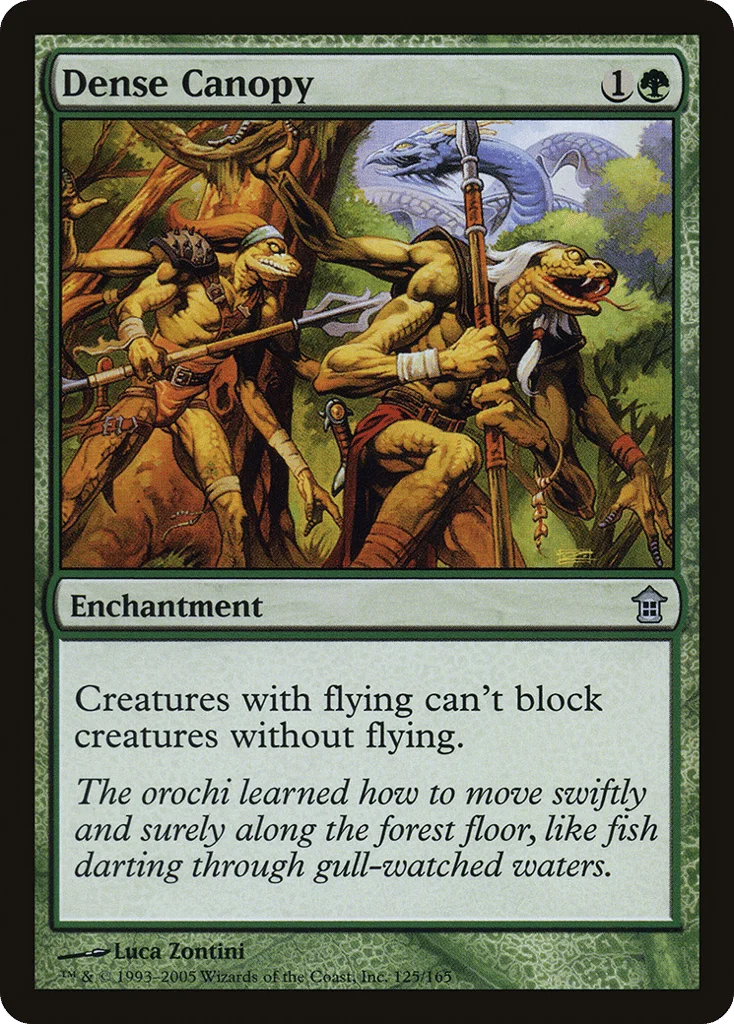 Dense Canopy · Saviors of Kamigawa