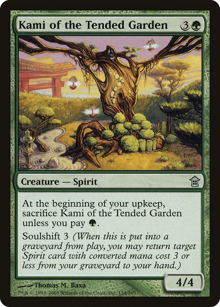 Kami of the Tended Garden · Saviors of Kamigawa