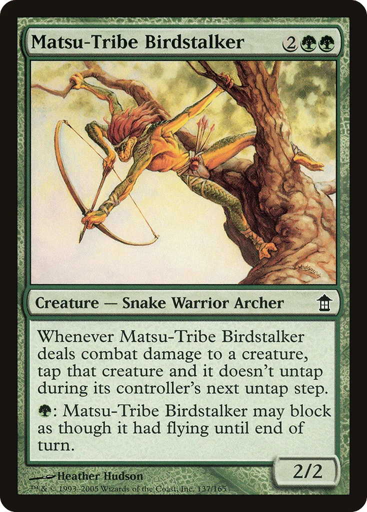Matsu-Tribe Birdstalker · Saviors of Kamigawa