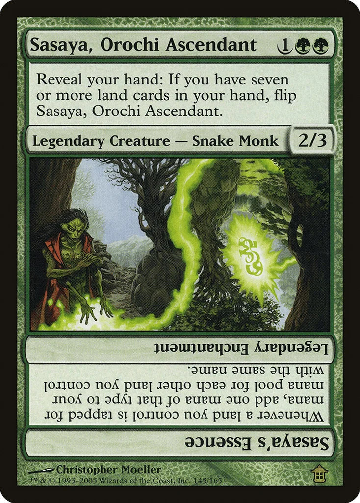 Sasaya, Orochi Ascendant // Sasaya's Essence · Saviors of Kamigawa