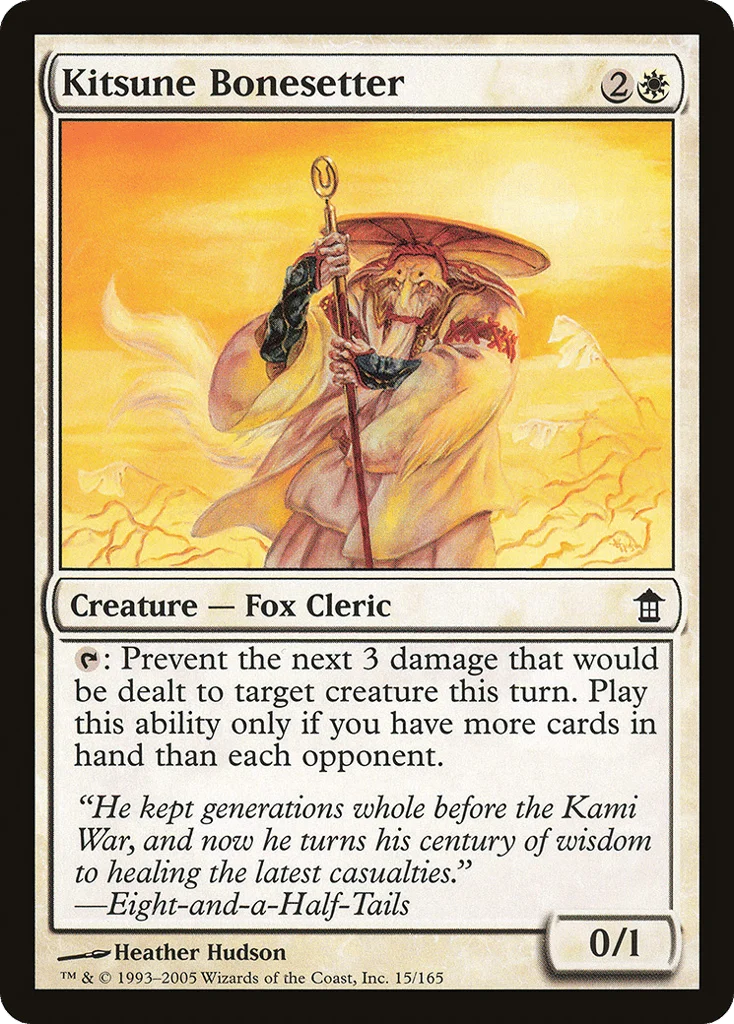 Kitsune Bonesetter · Saviors of Kamigawa