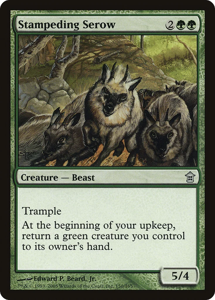 Stampeding Serow · Saviors of Kamigawa