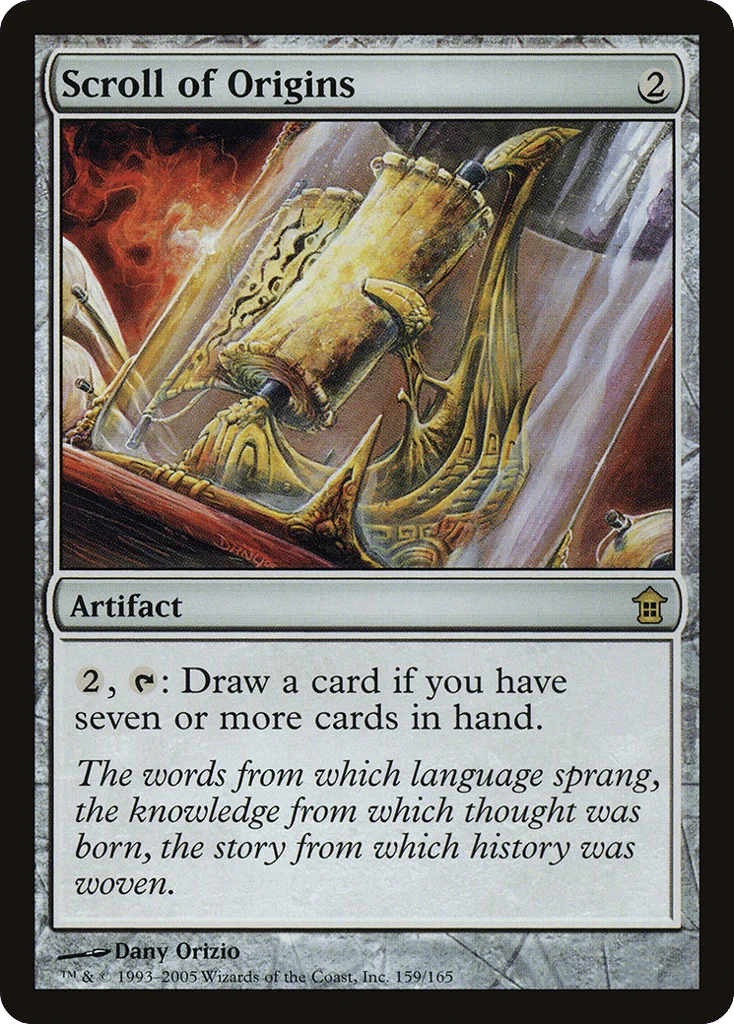 Scroll of Origins · Saviors of Kamigawa