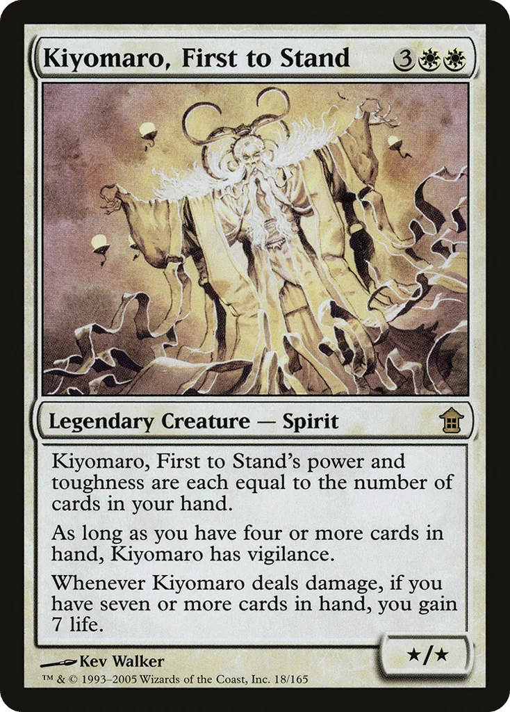Kiyomaro, First to Stand · Saviors of Kamigawa
