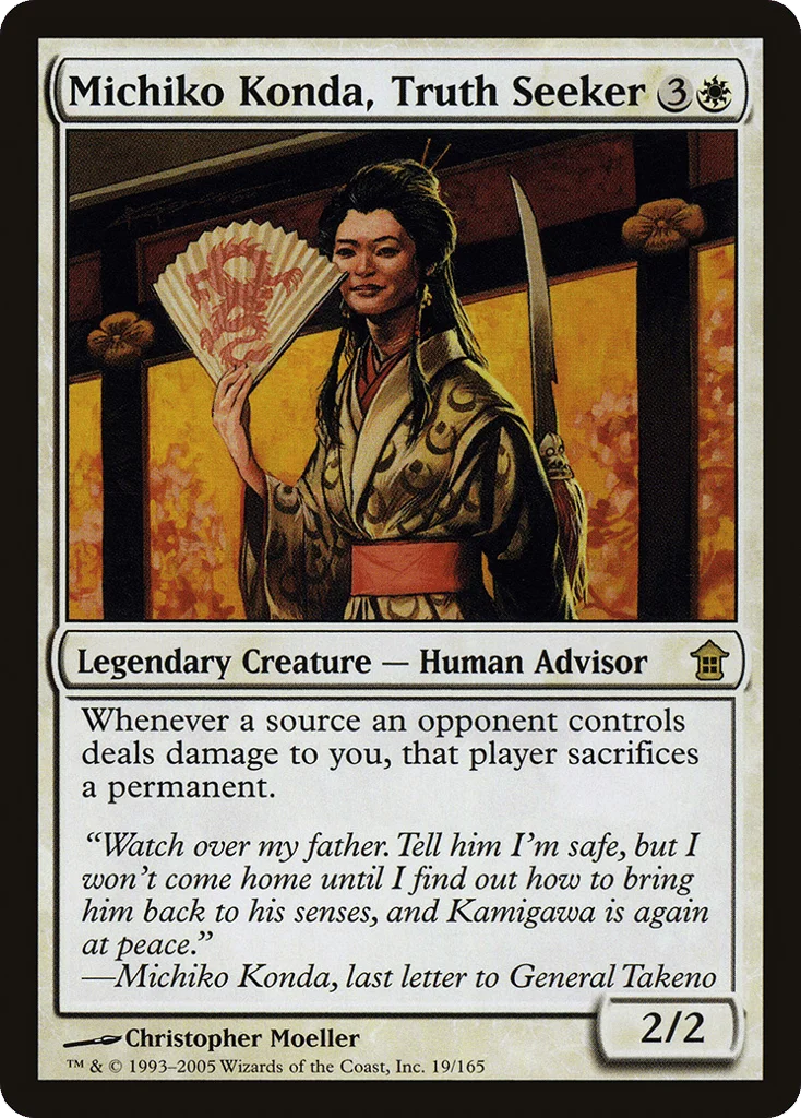 Michiko Konda, Truth Seeker · Saviors of Kamigawa