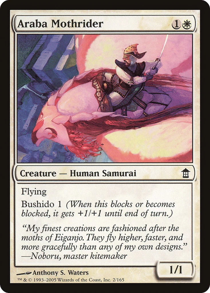 Araba Mothrider · Saviors of Kamigawa