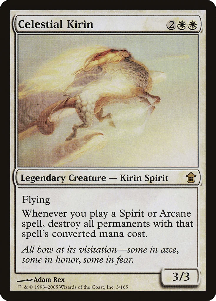 Celestial Kirin · Saviors of Kamigawa