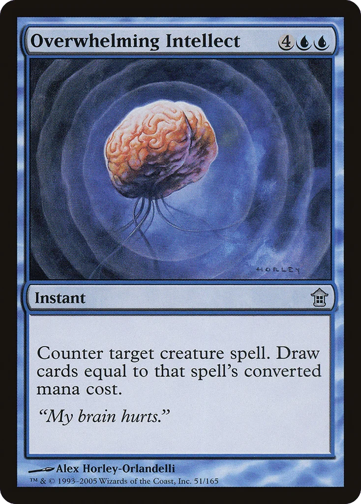Overwhelming Intellect · Saviors of Kamigawa