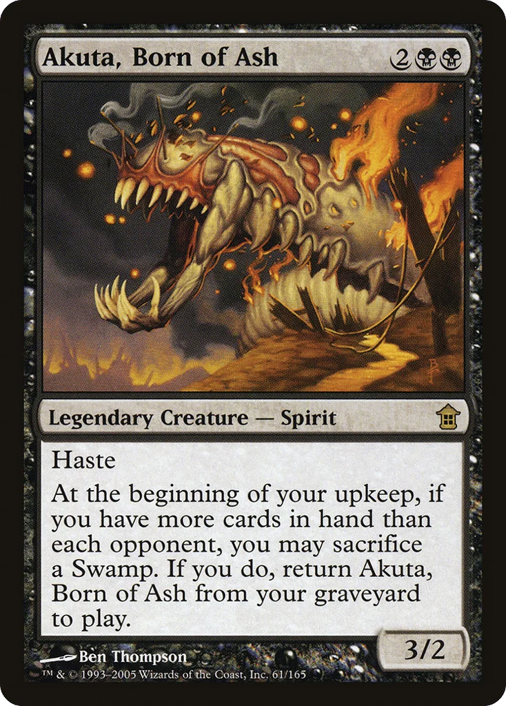 Akuta, Born of Ash · Saviors of Kamigawa