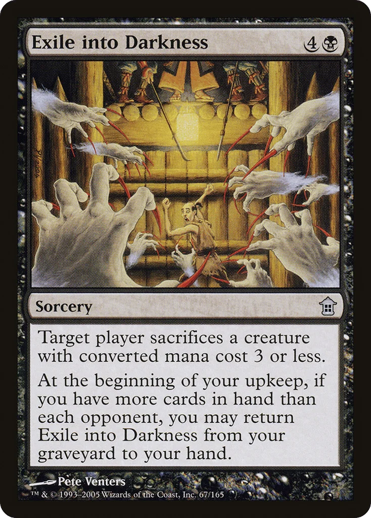 Exile into Darkness · Saviors of Kamigawa