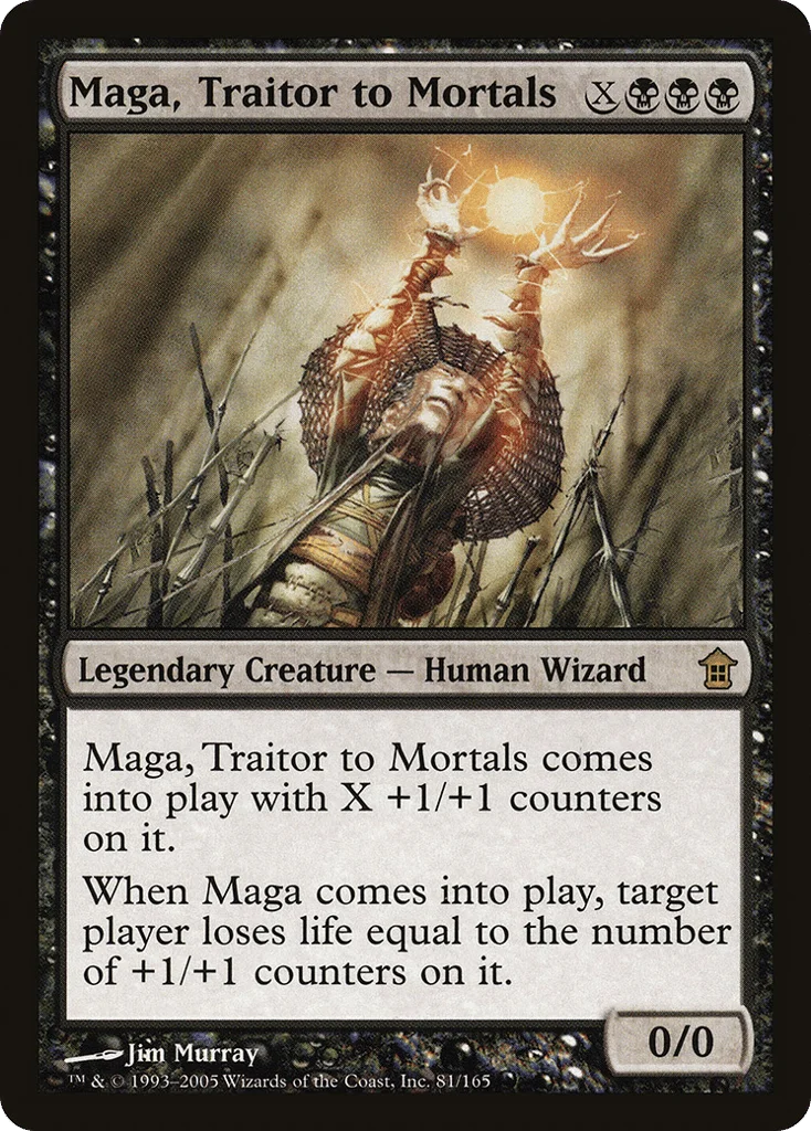 Maga, Traitor to Mortals · Saviors of Kamigawa
