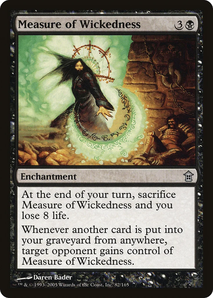 Measure of Wickedness · Saviors of Kamigawa