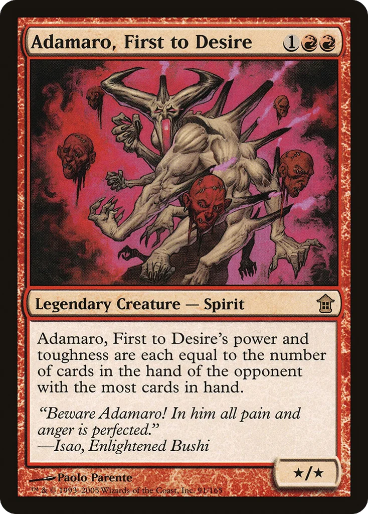 Adamaro, First to Desire · Saviors of Kamigawa