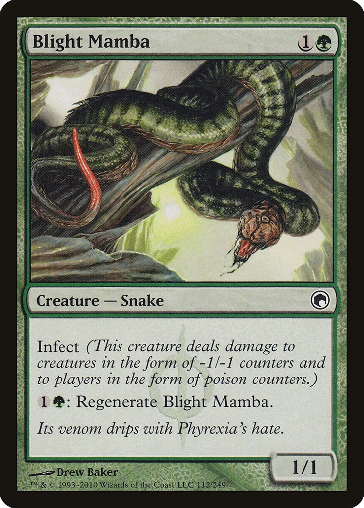 Blight Mamba · Scars of Mirrodin